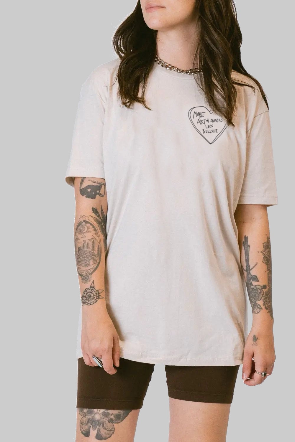 "More Art Less BS" Unisex Tee